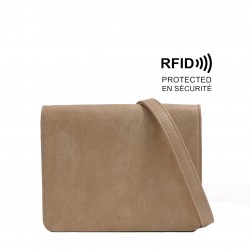 Karina Crossbody Wallet - Desert Sand 